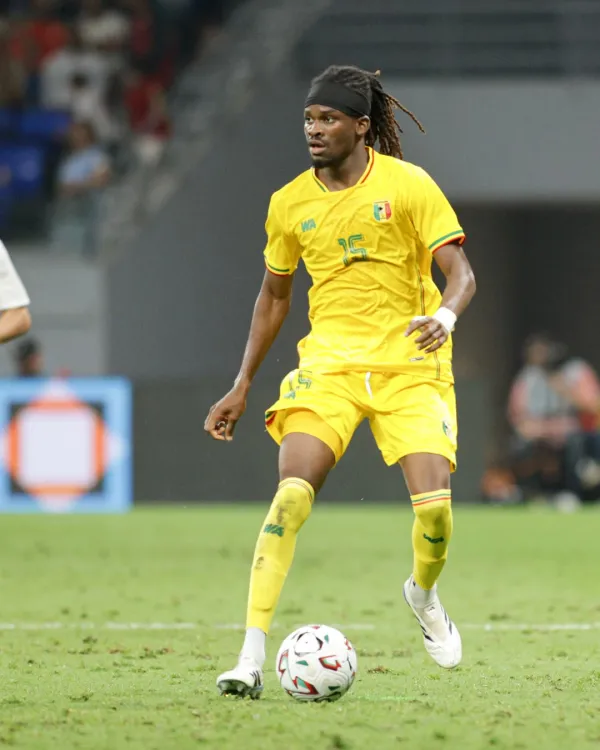 Daouda Guindo sous le maillot du Mali