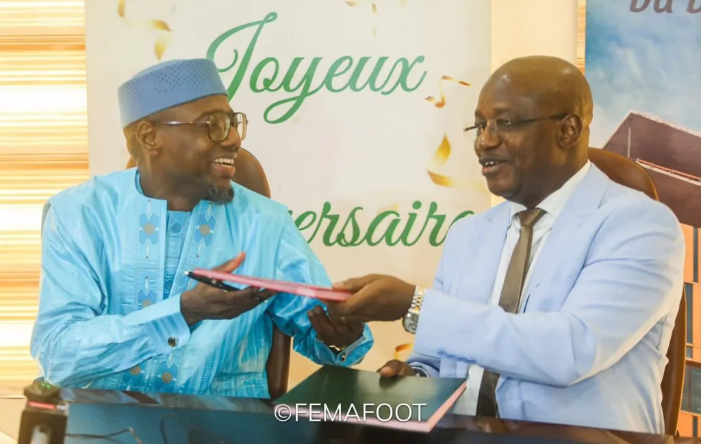 Échange des contrats FEMAFOOT — PMU Mali 2026