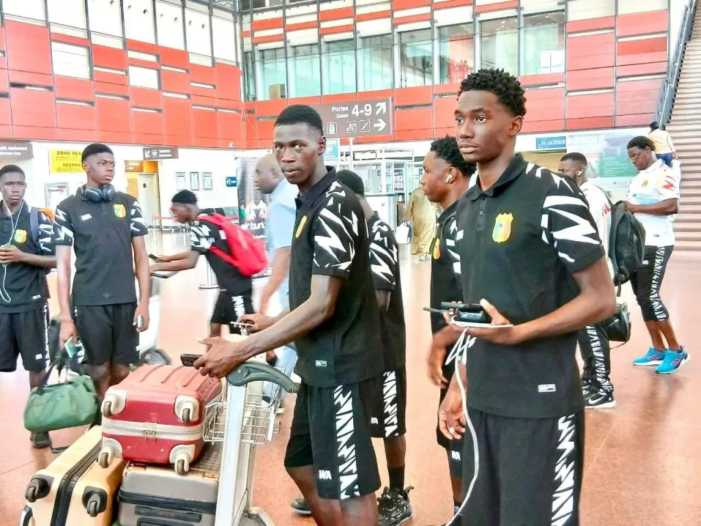 Aiglonnets U17 — Arrivée à Dakar