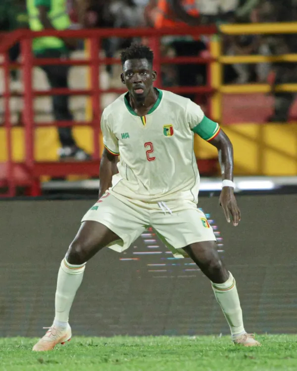 Hamari Traoré sous le maillot du Mali