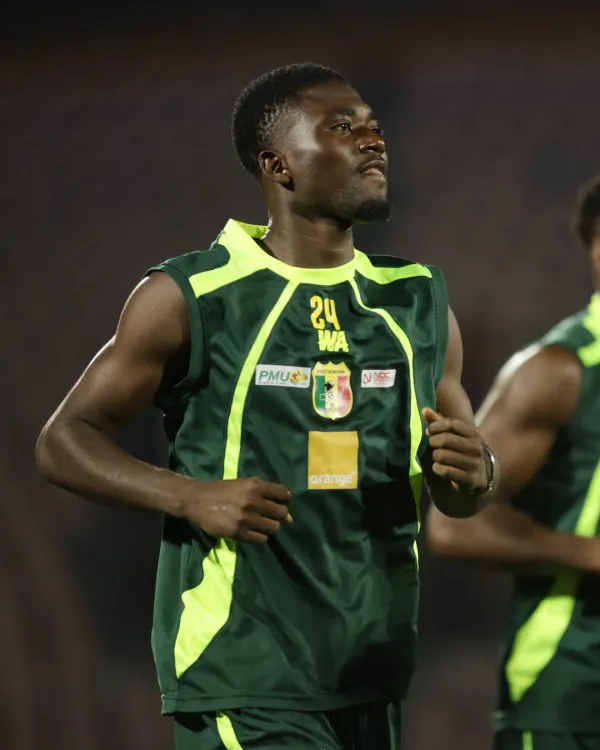 Issa Djiguiba sous le maillot du Mali