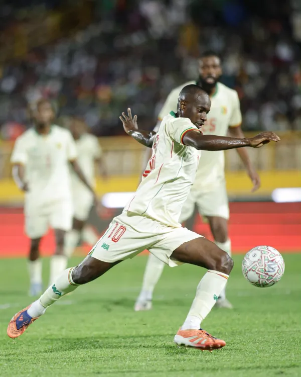 Kamory Doumbia sous le maillot du Mali
