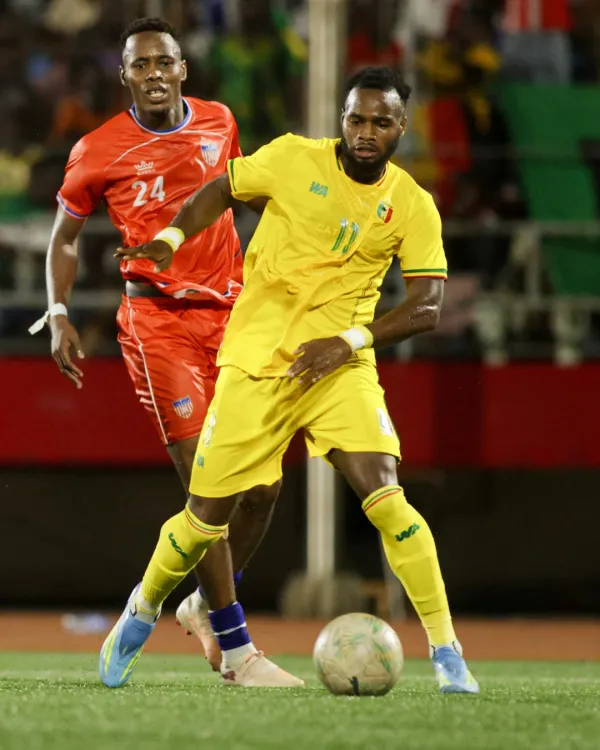 Lassana Coulibaly sous le maillot du Mali