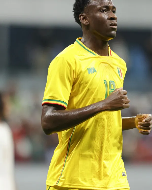 Mamadou Doumbia sous le maillot du Mali