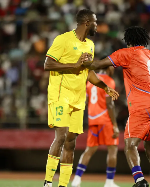 Modibo Sagnan sous le maillot du Mali