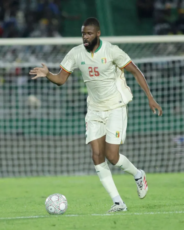 Ousmane Camara sous le maillot du Mali