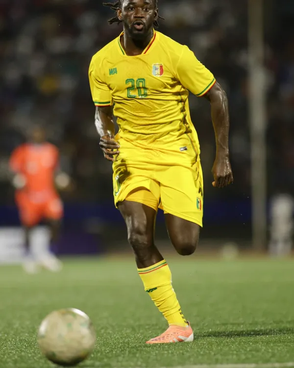 Sékou Koïta sous le maillot du Mali