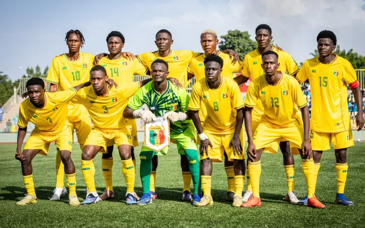 Les Aiglons U20 avant leur match